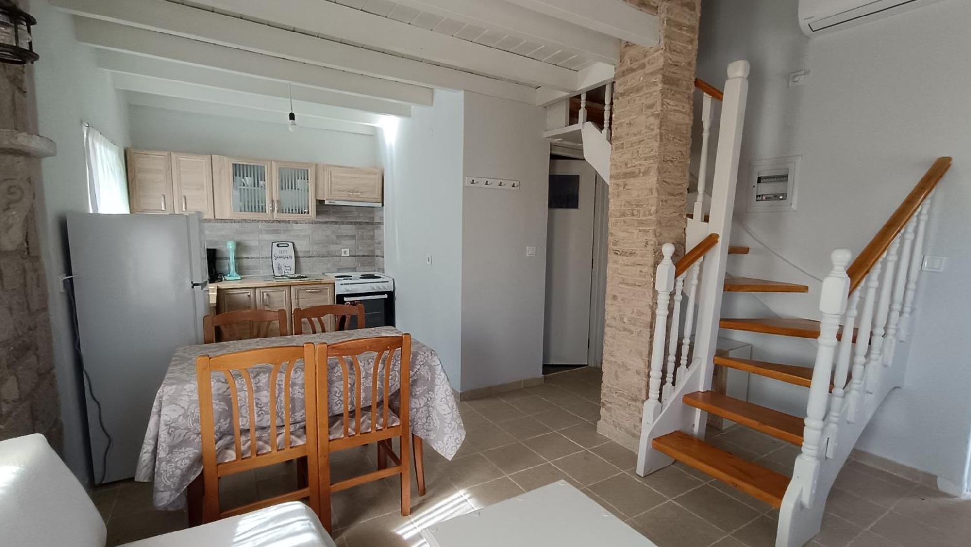 Lesvos Tower House Komninos Szigrí Kültér fotó