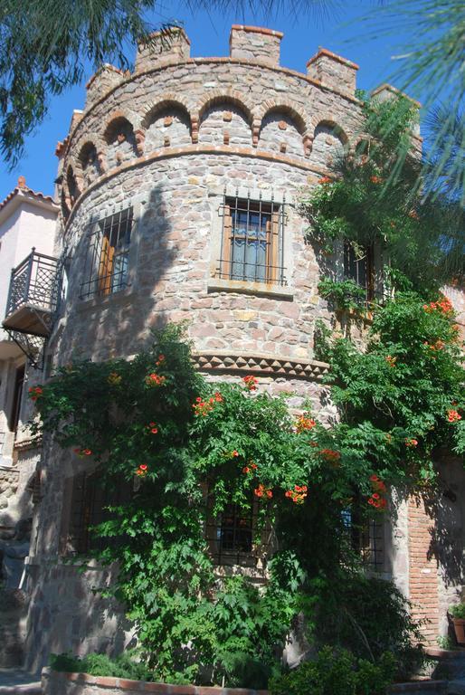 Lesvos Tower House Komninos Szigrí Kültér fotó